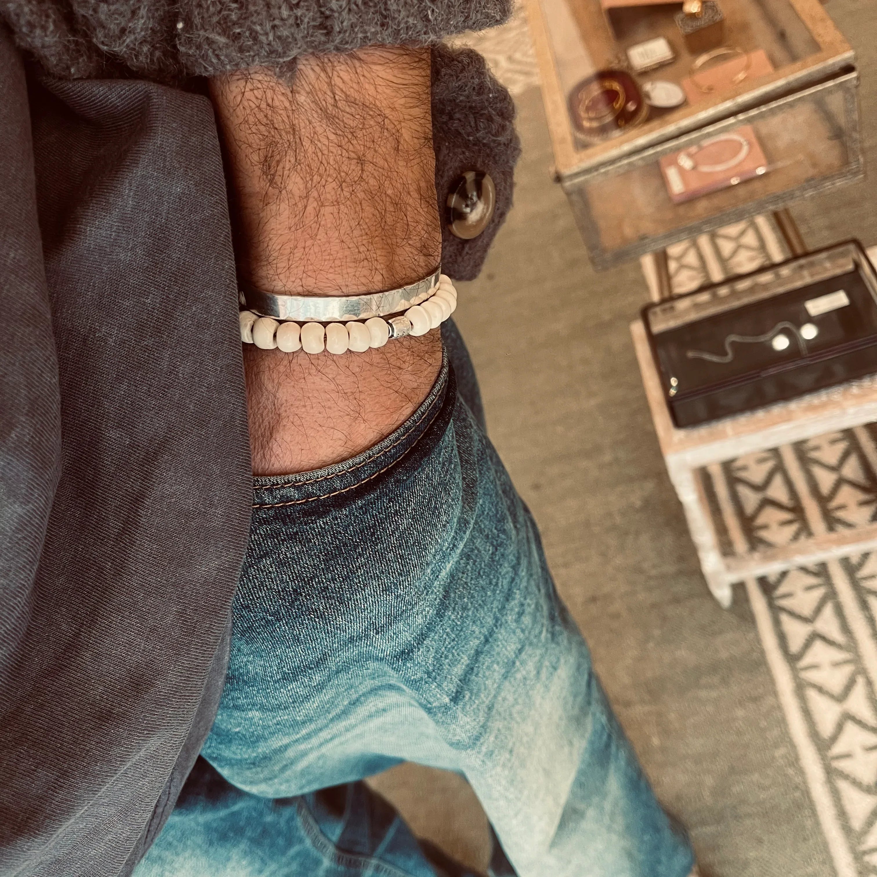 Mala Bracelet - Yak Bone