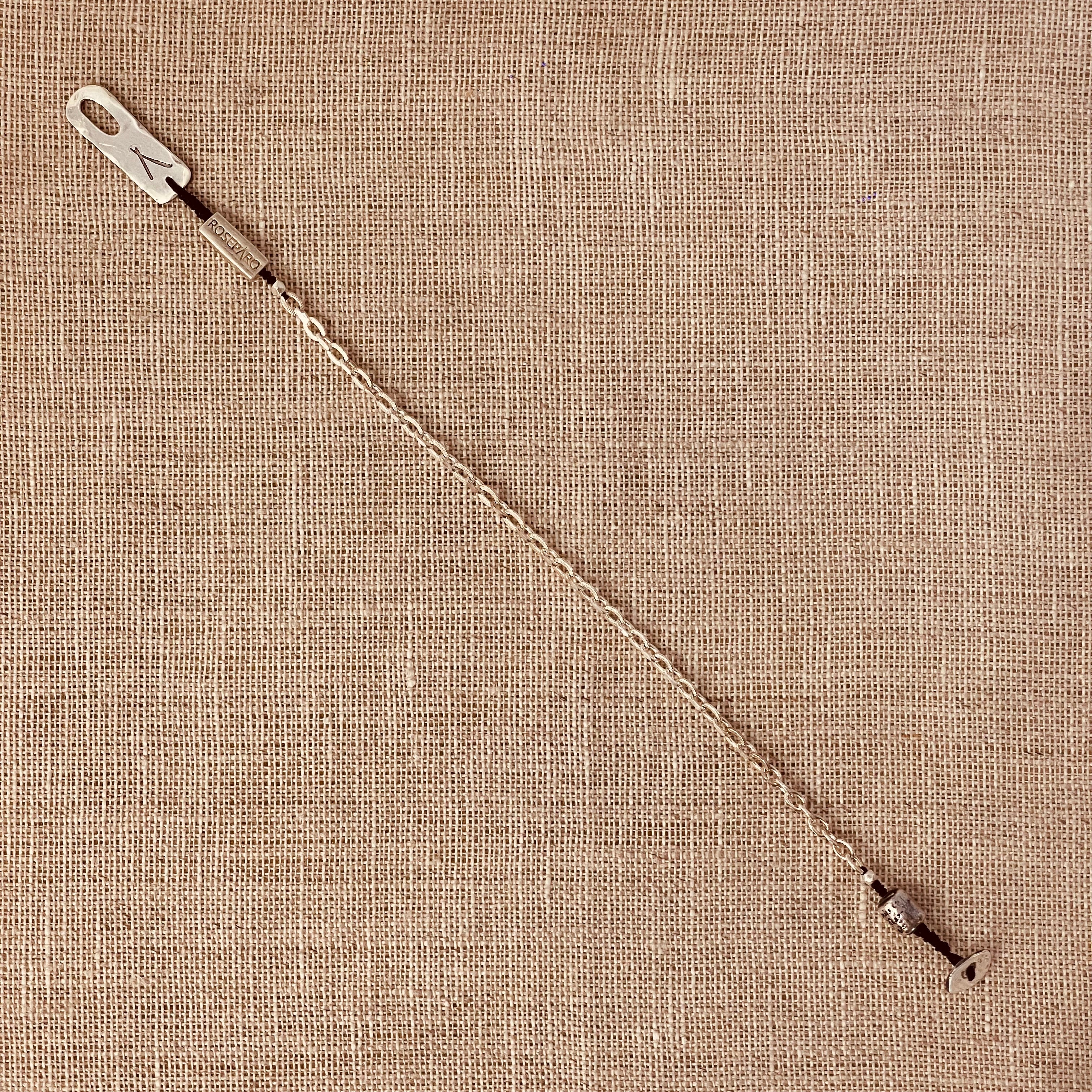 Bracelet Atelier - chaîne argent