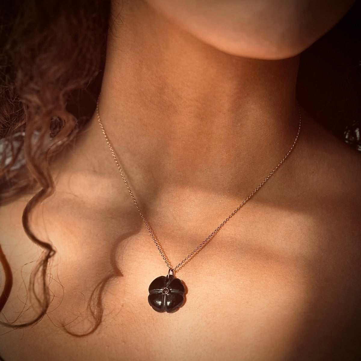 Collier -Trèfle précieux