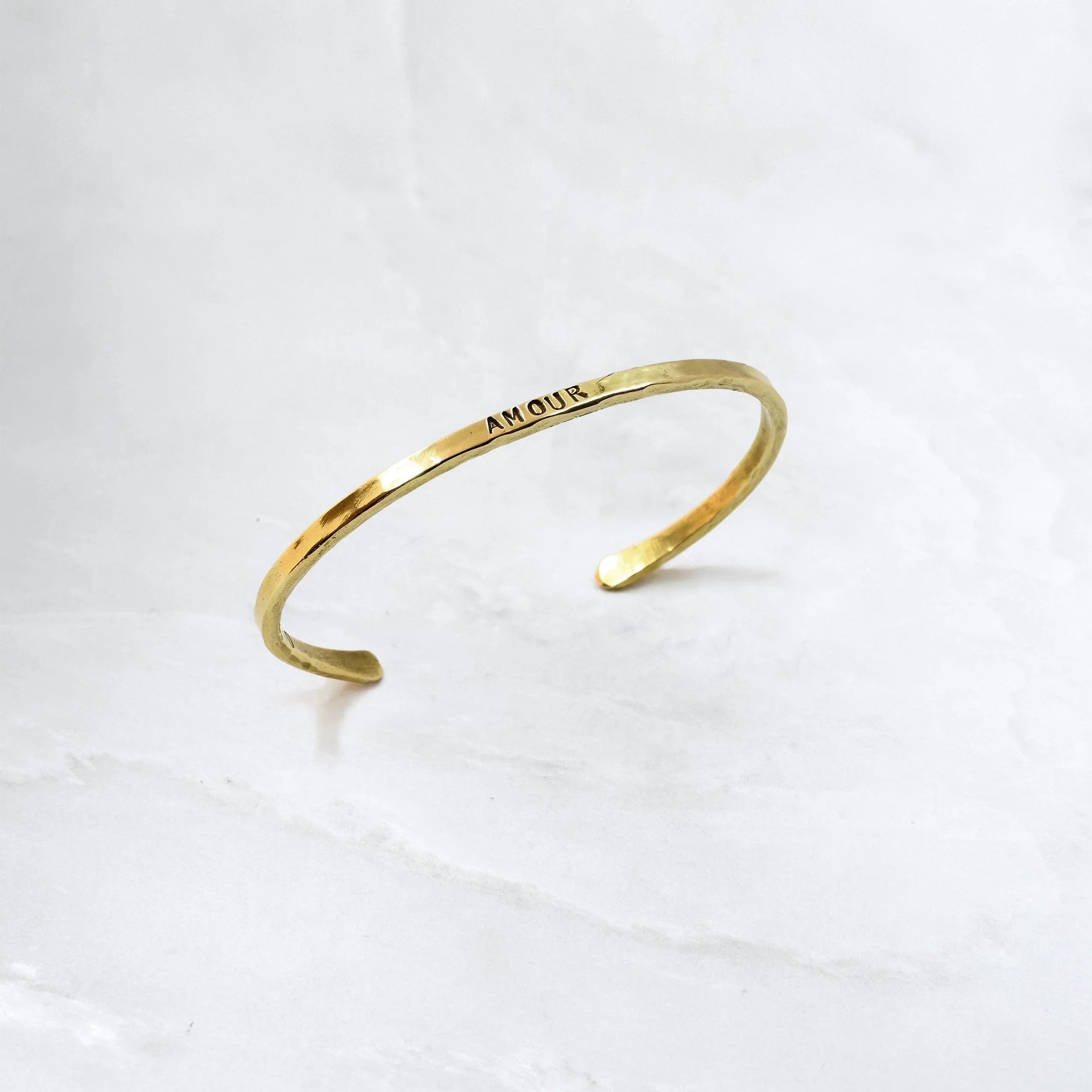 Bracelet JONC - Doré Amour - Roseparo Bijoux