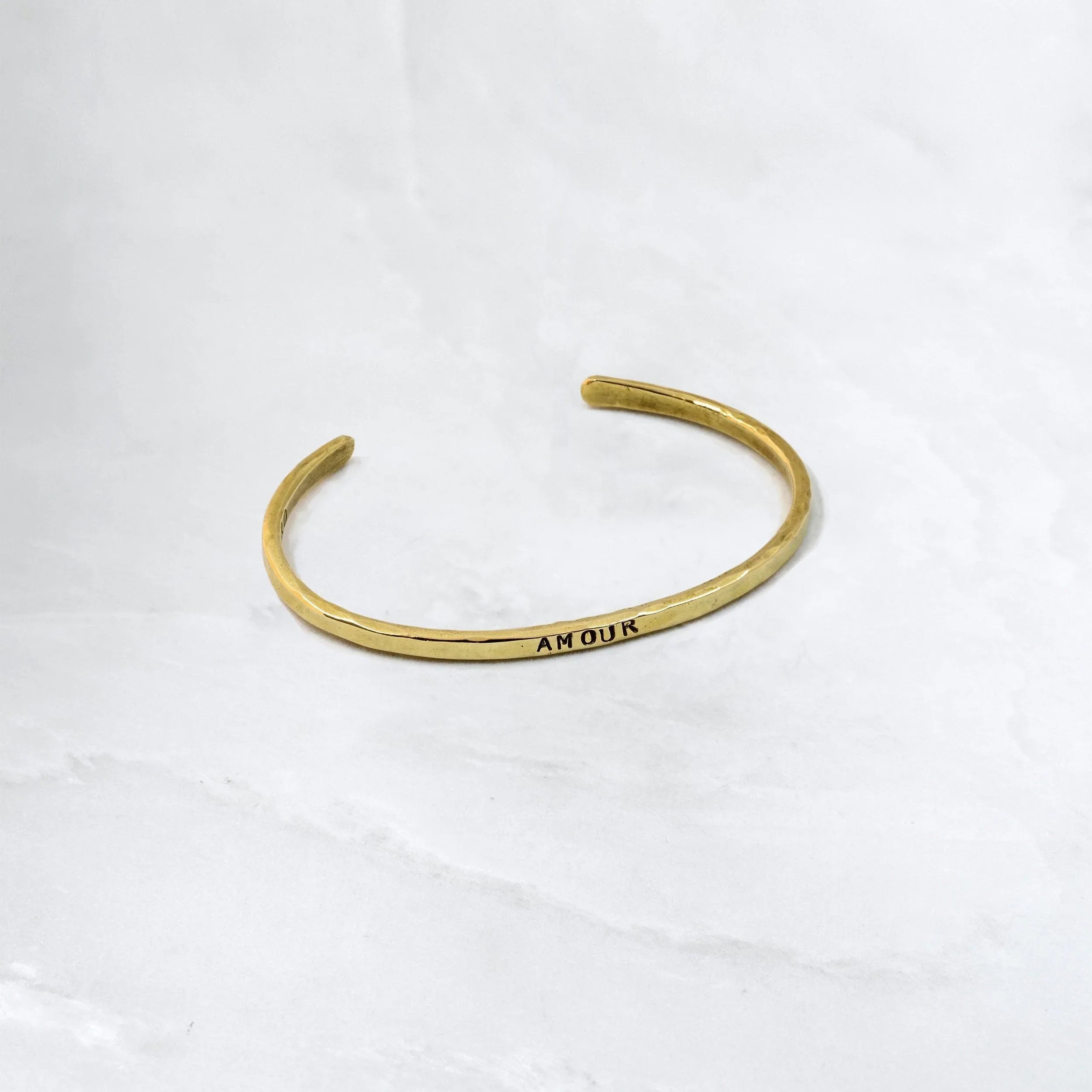 Bracelet JONC - Doré Amour - Roseparo Bijoux