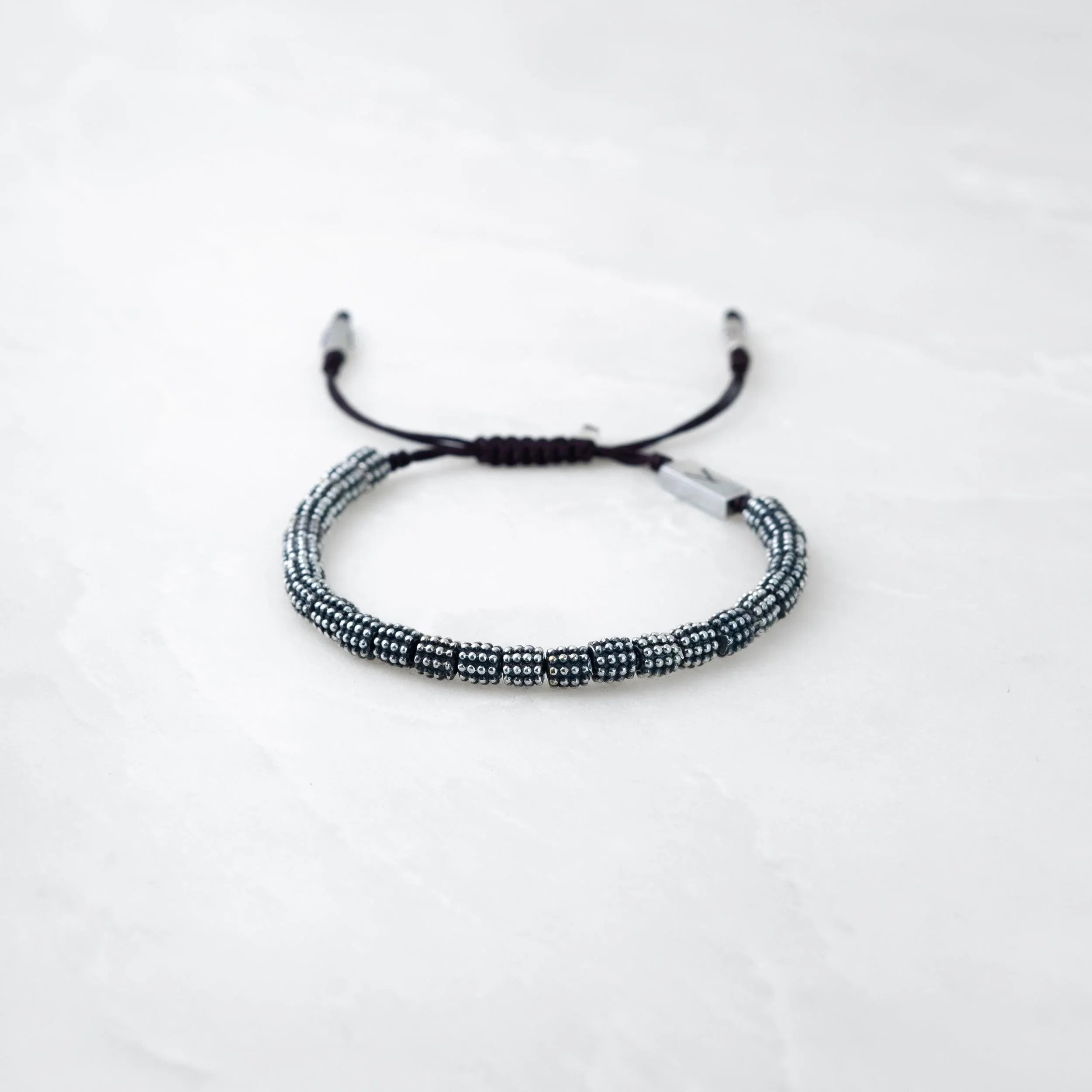 Bracelet ESSENTIEL - Dampa argenté - Roseparo Bijoux