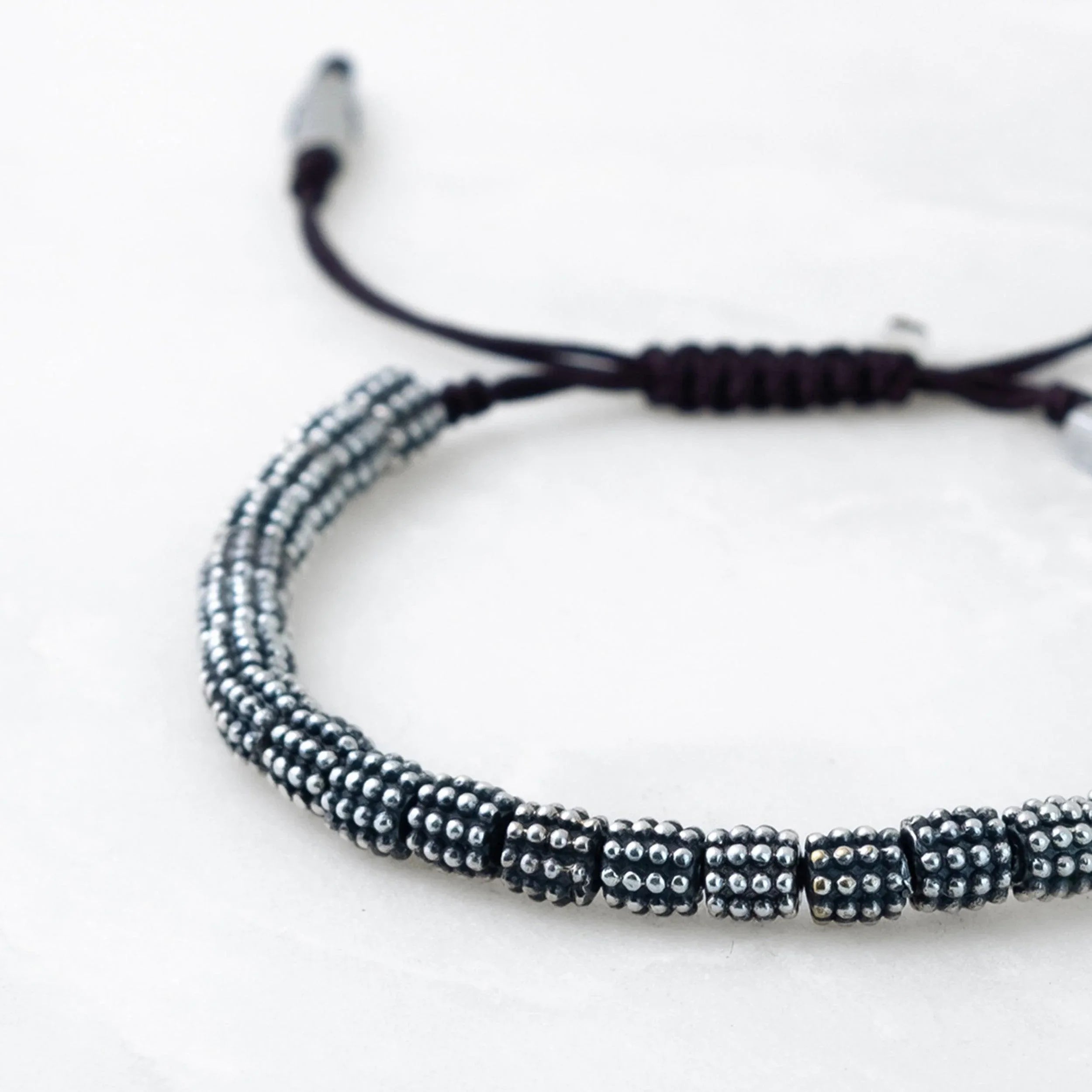 Bracelet ESSENTIEL - Dampa argenté - Roseparo Bijoux