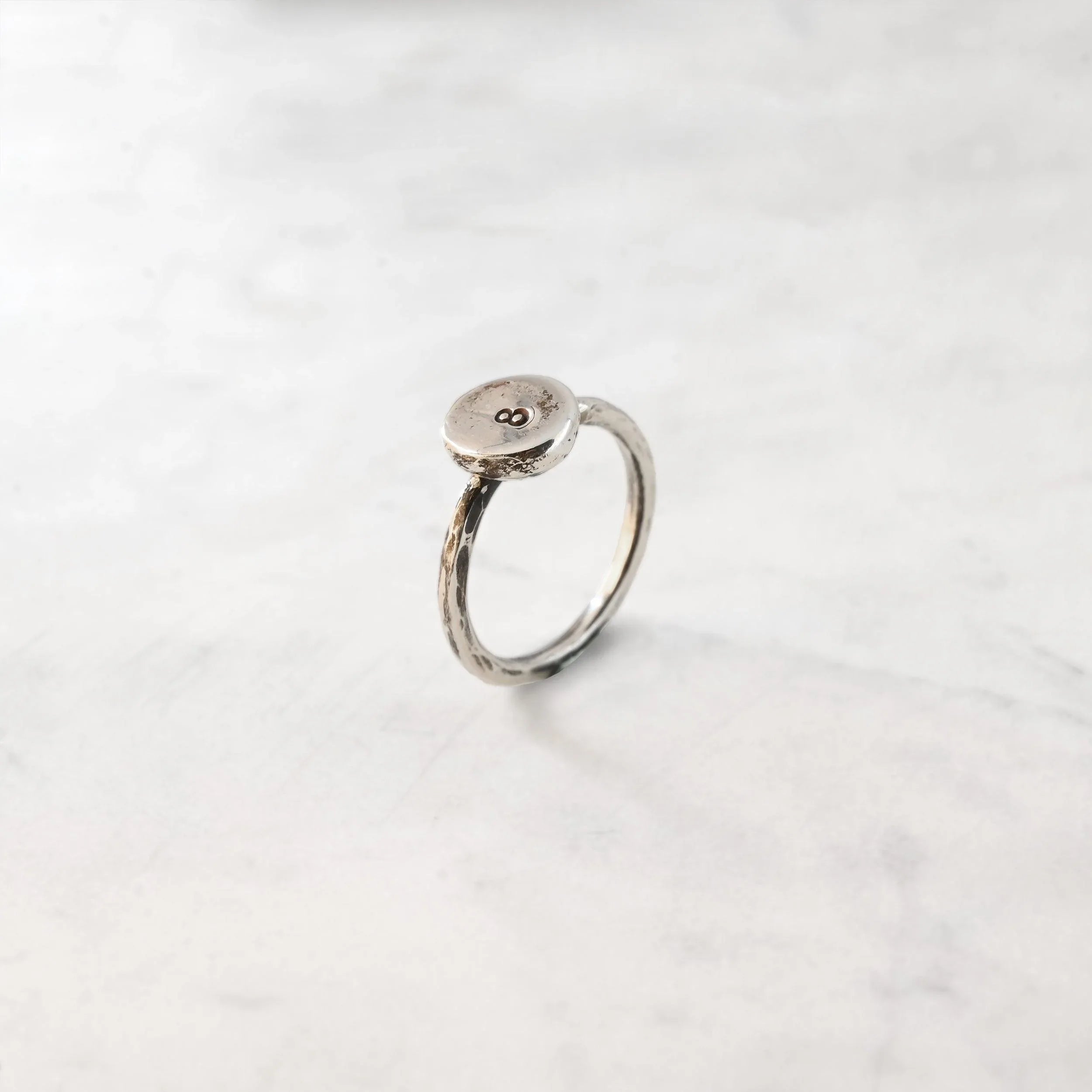 Bague ATELIER - 8, argent - Roseparo Bijoux