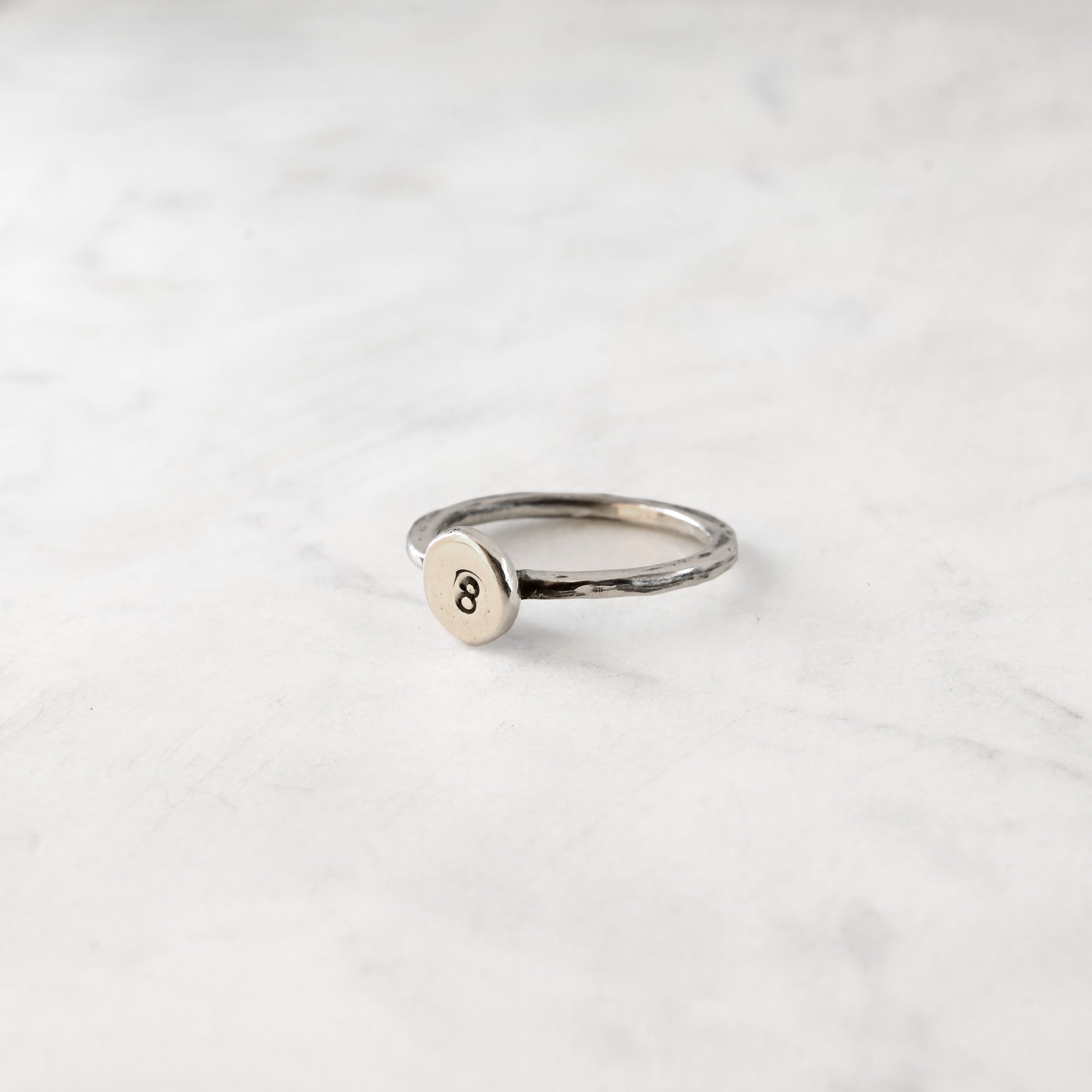 ATELIER ring - 8, silver