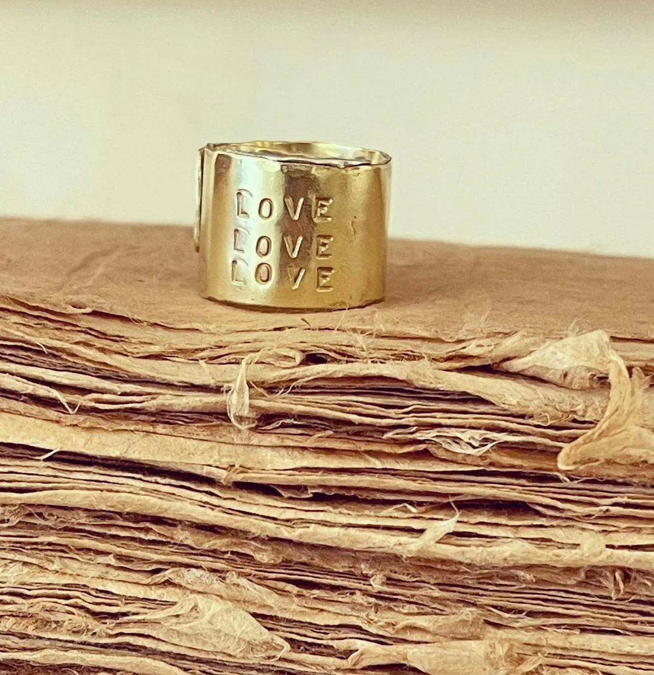 EB bague love love love - Roseparo Bijoux