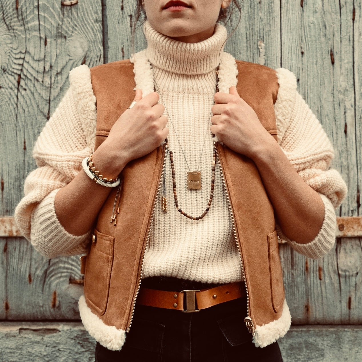 Collier ATELIER - Médaille Amour