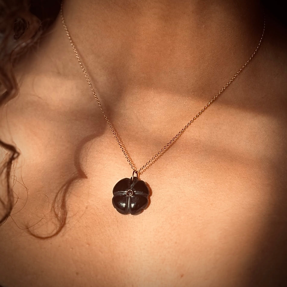 Collier -Trèfle précieux