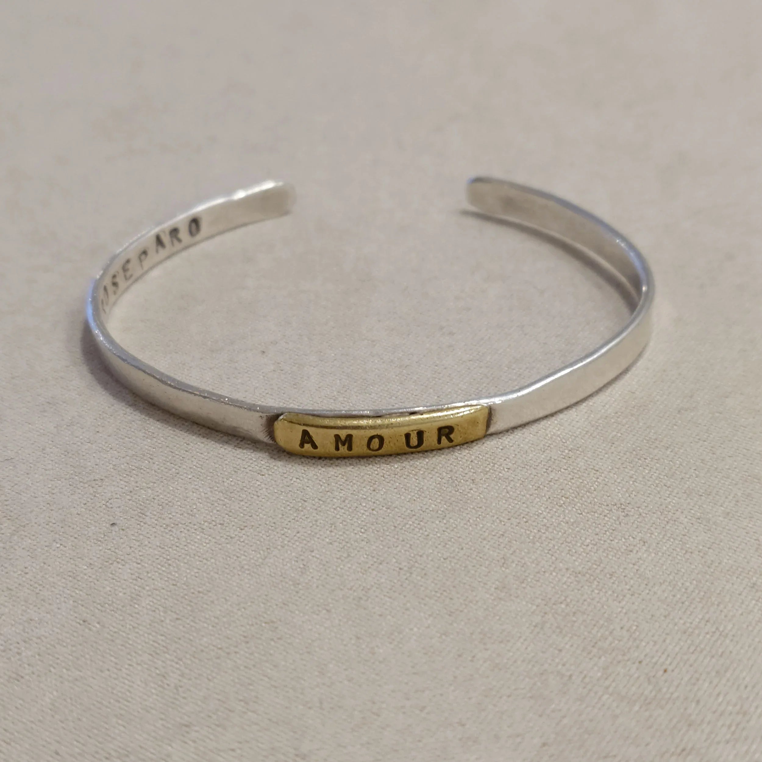 JONC bracelet - Large silver