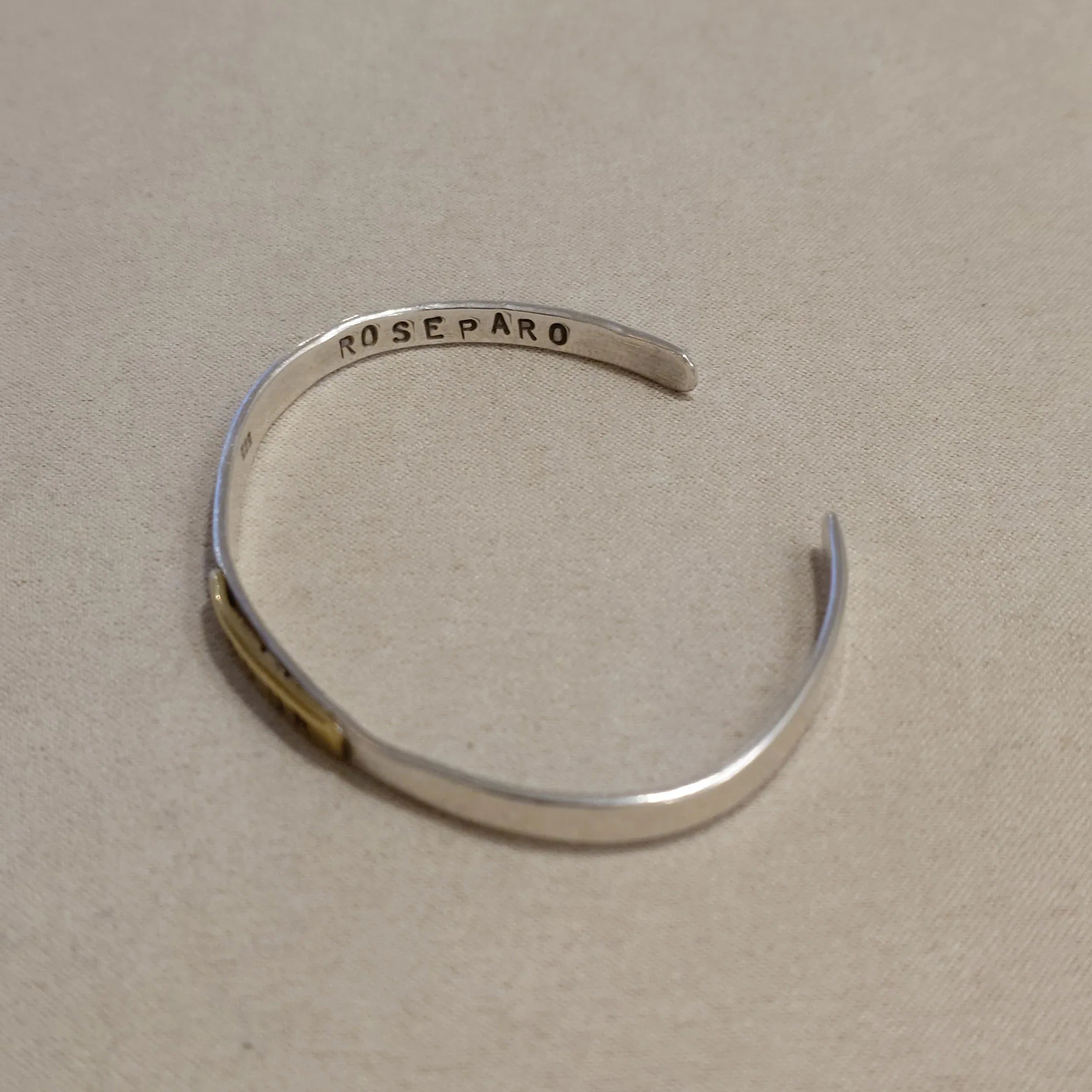 JONC bracelet - Large silver