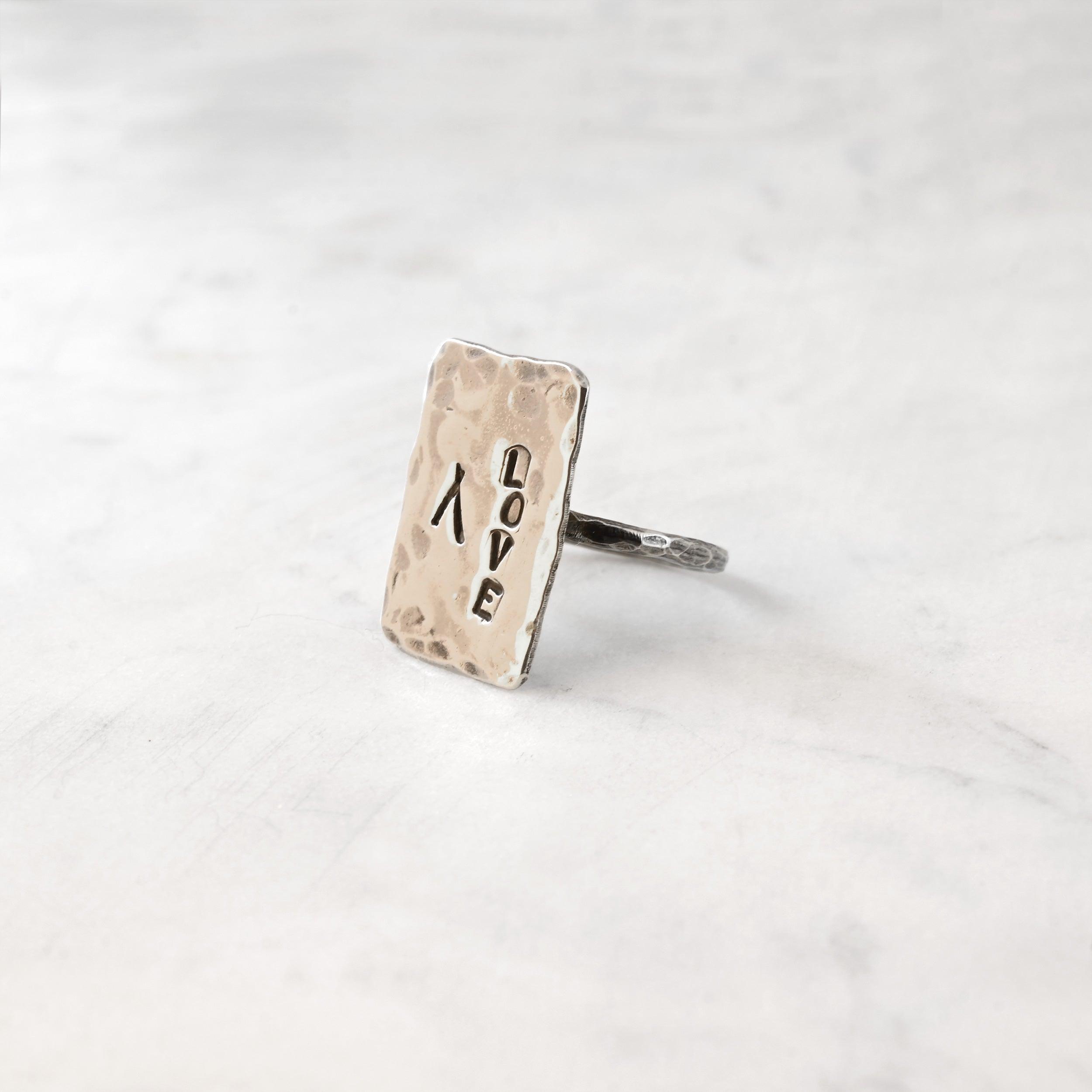 Bague ATELIER - Love & Tipi, argent - Roseparo Bijoux