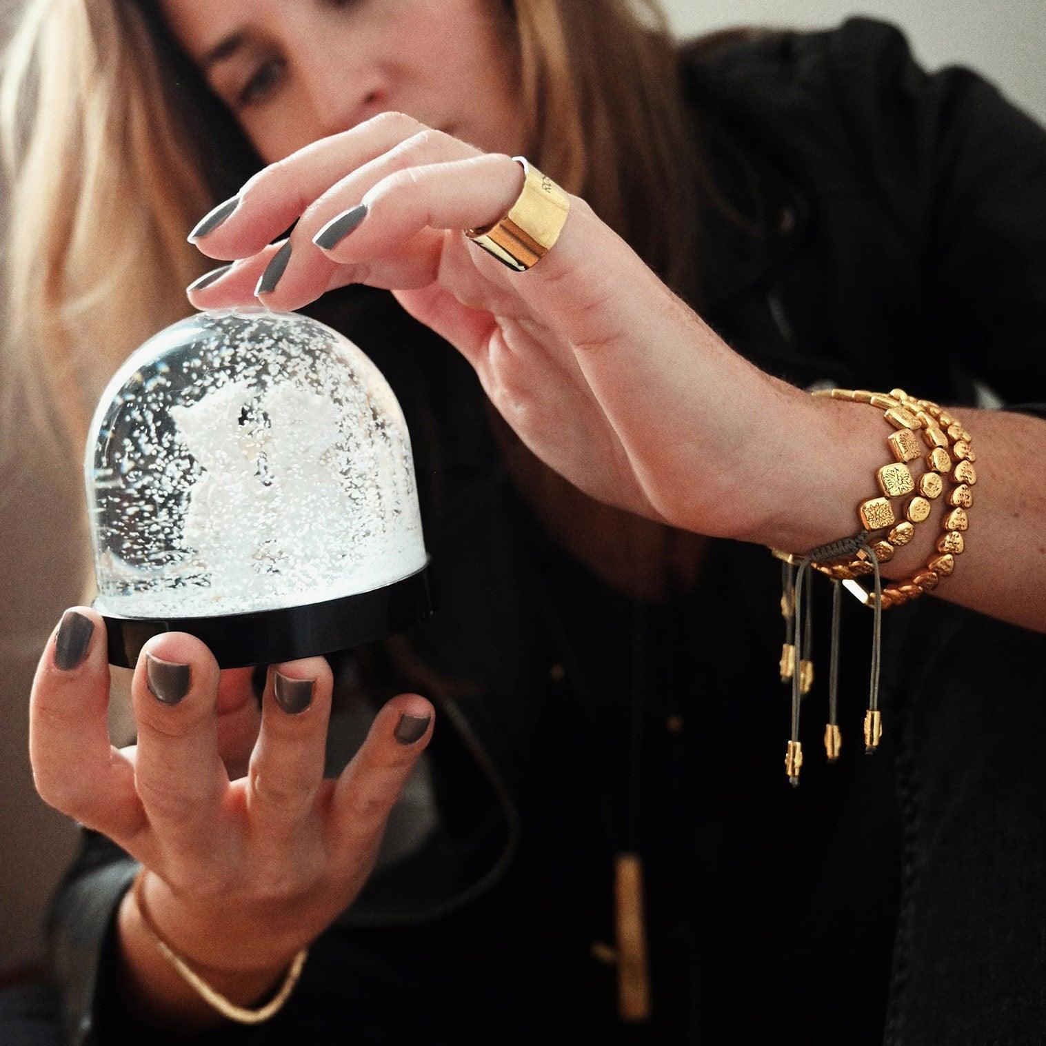 Bague ATELIER - dorée - Roseparo Bijoux