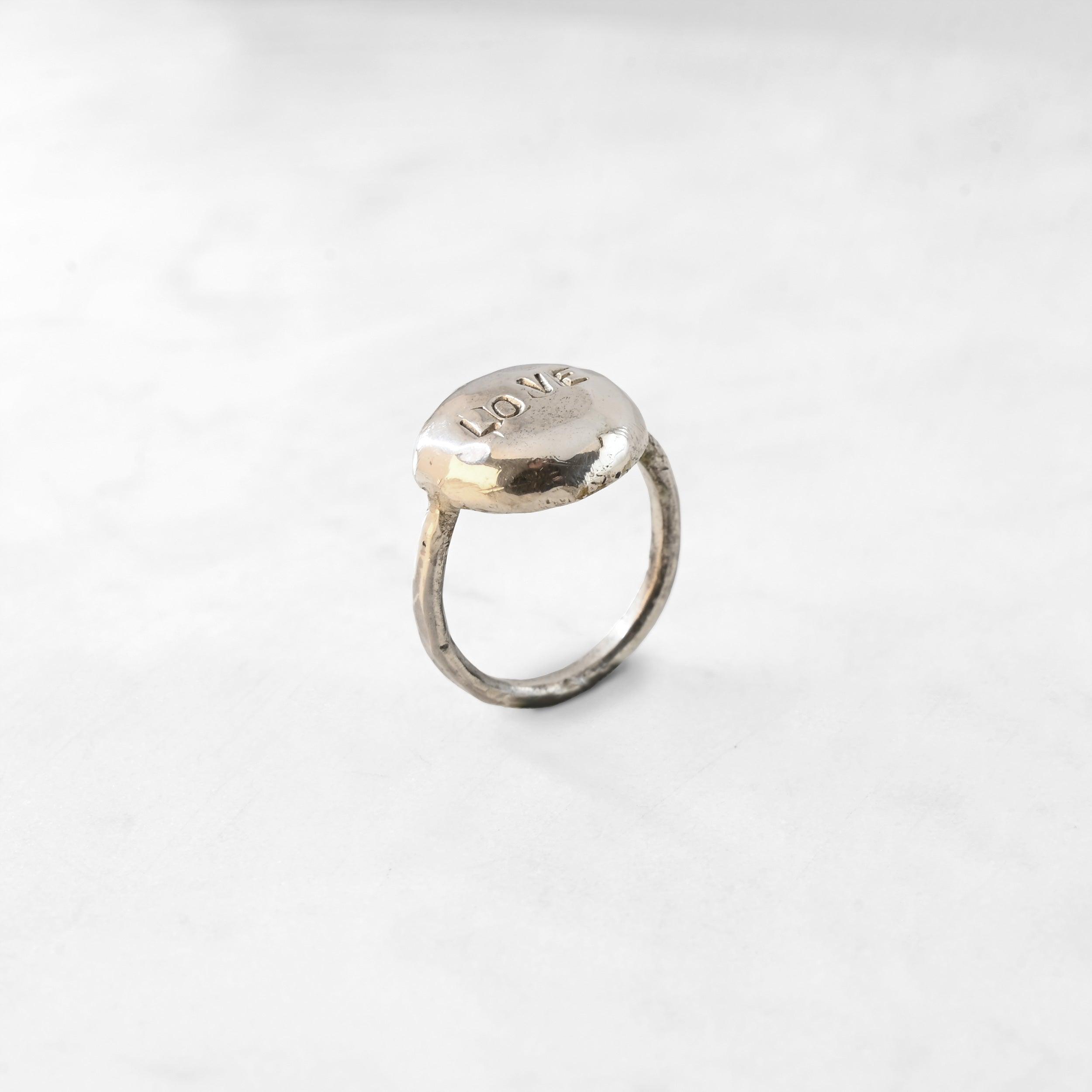 Bague ATELIER - Love sphére, Argenté - Roseparo Bijoux