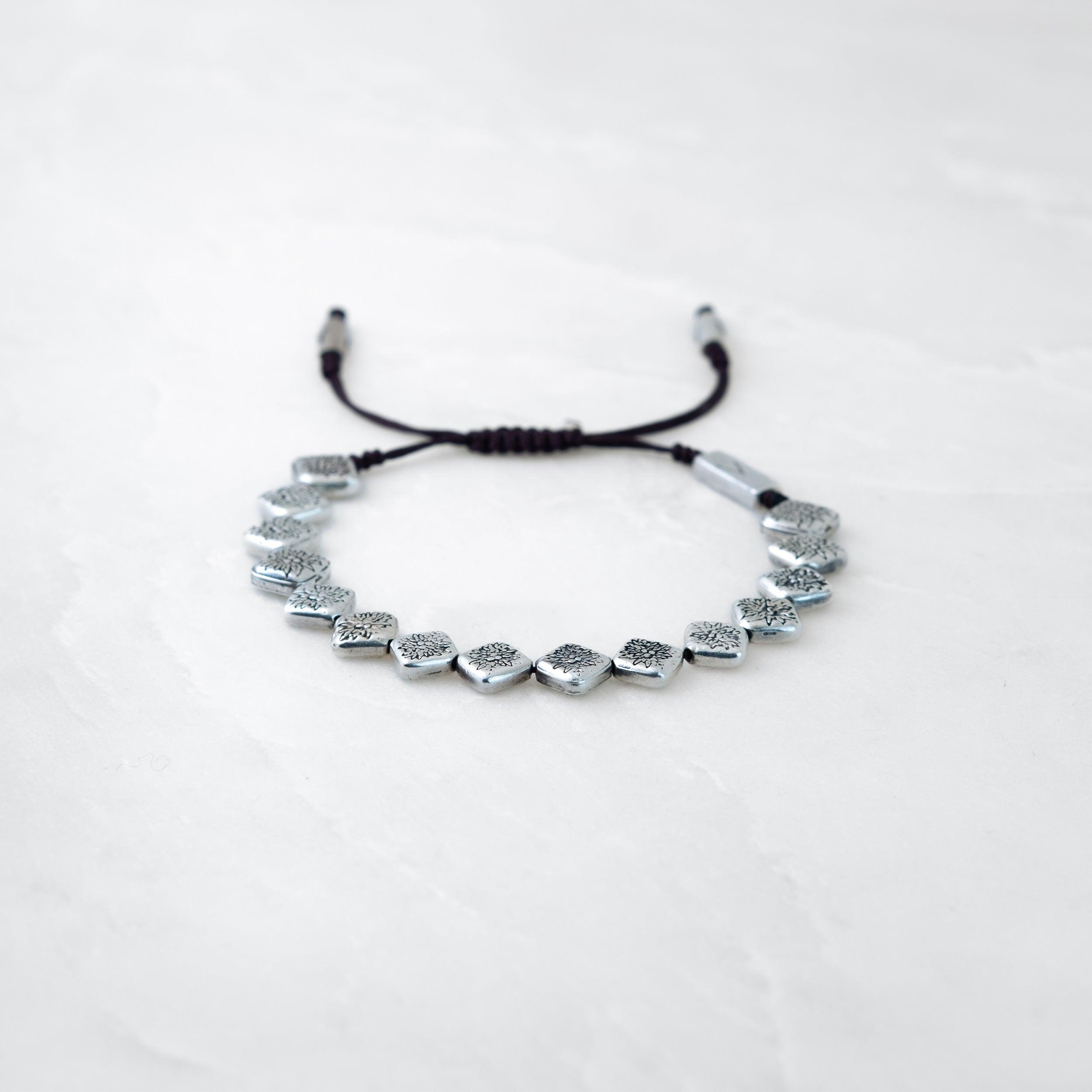Bracelet ESSENTIEL - Amala argenté - Roseparo Bijoux