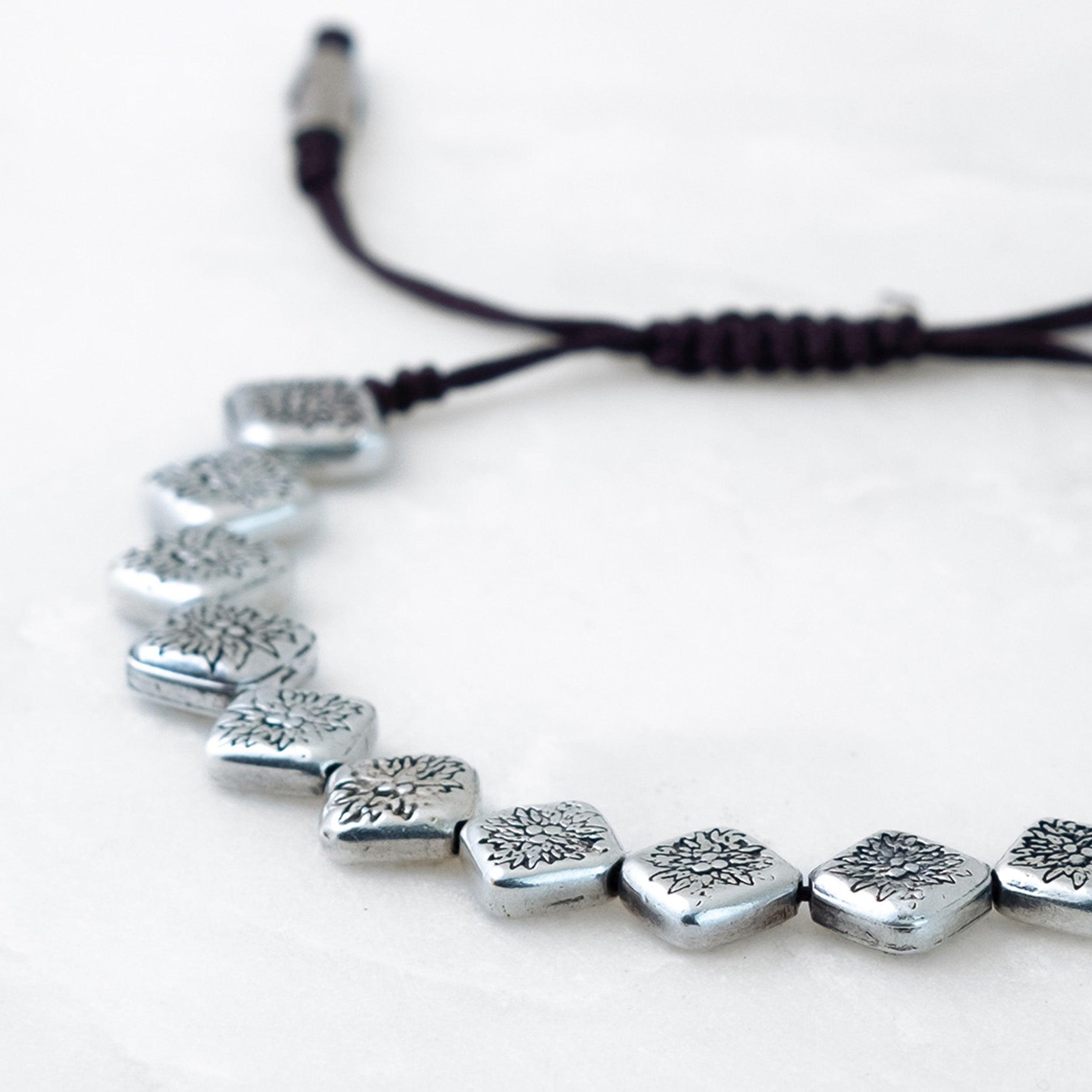 Bracelet ESSENTIEL - Amala argenté - Roseparo Bijoux