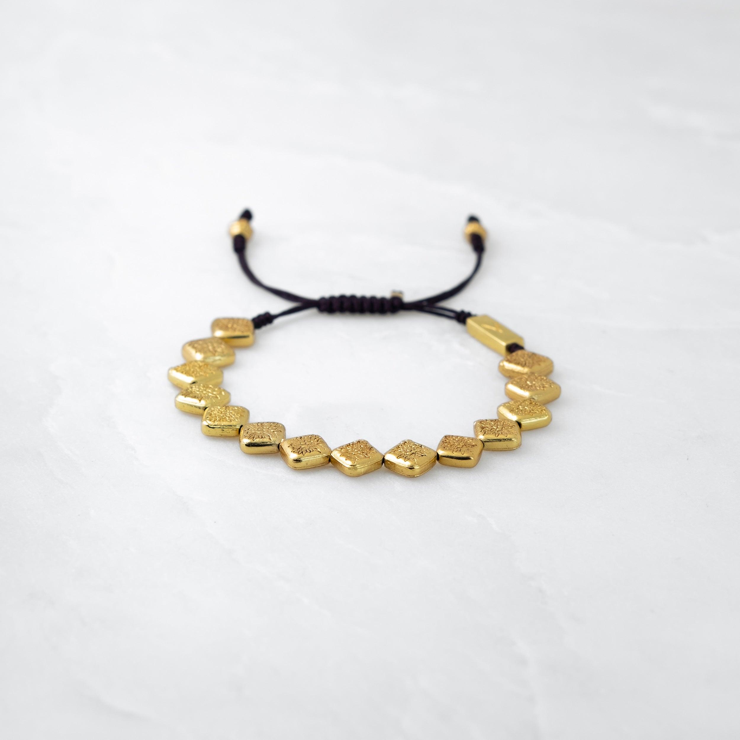Bracelet ESSENTIEL - Amala, doré - Roseparo Bijoux