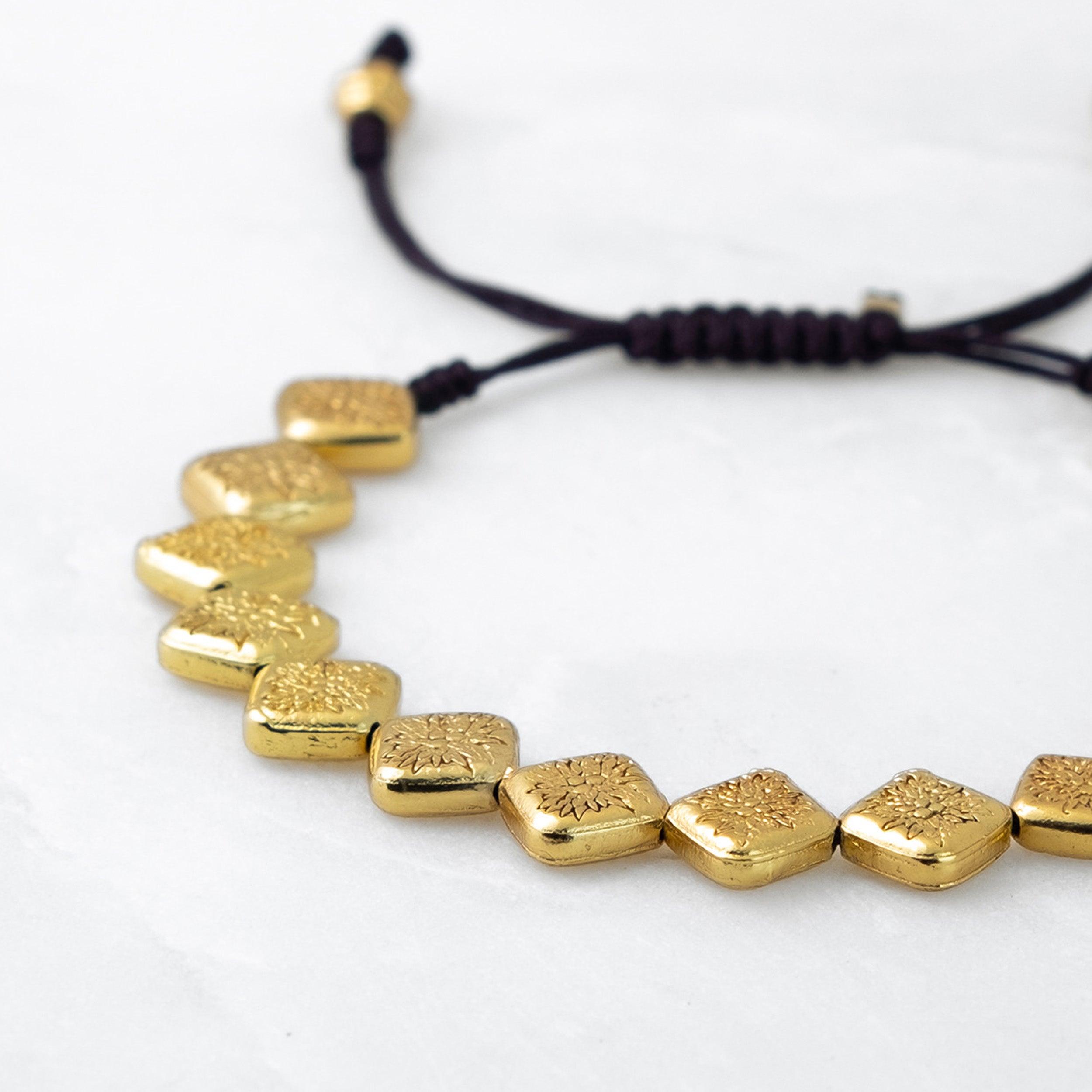 Bracelet ESSENTIEL - Amala, doré - Roseparo Bijoux