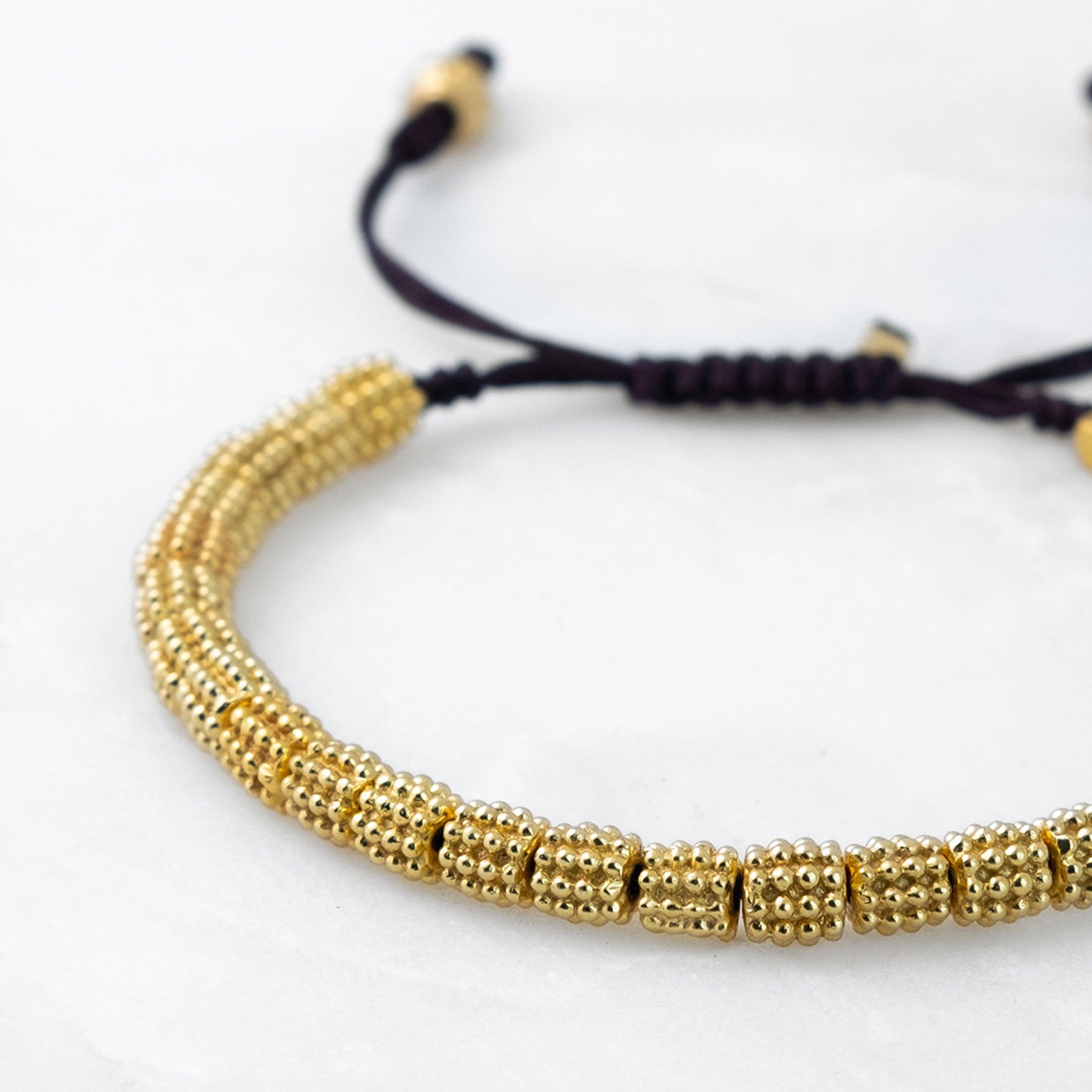 Bracelet ESSENTIEL - Dampa doré - Roseparo Bijoux
