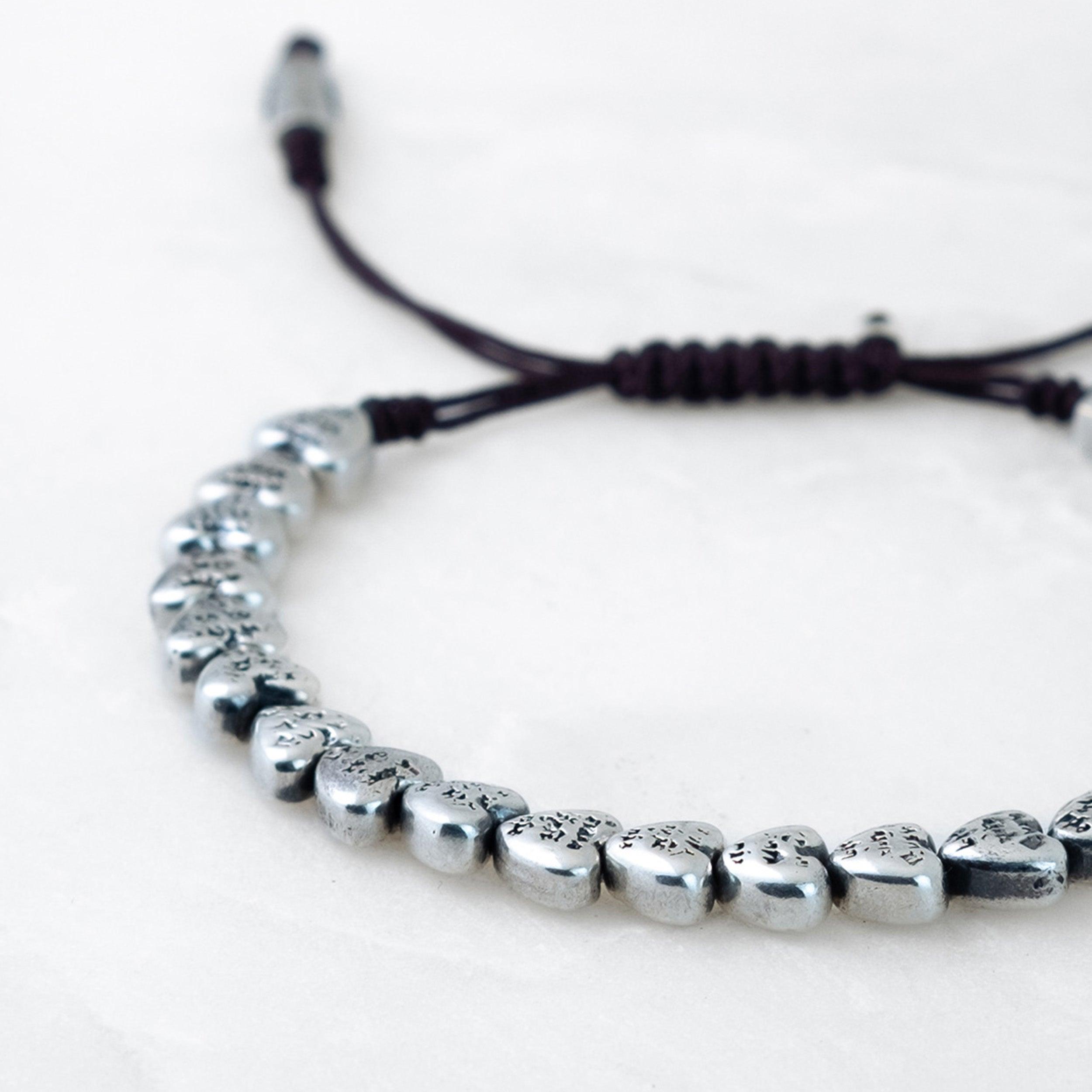 Bracelet ESSENTIEL - Dzewa argenté - Roseparo Bijoux
