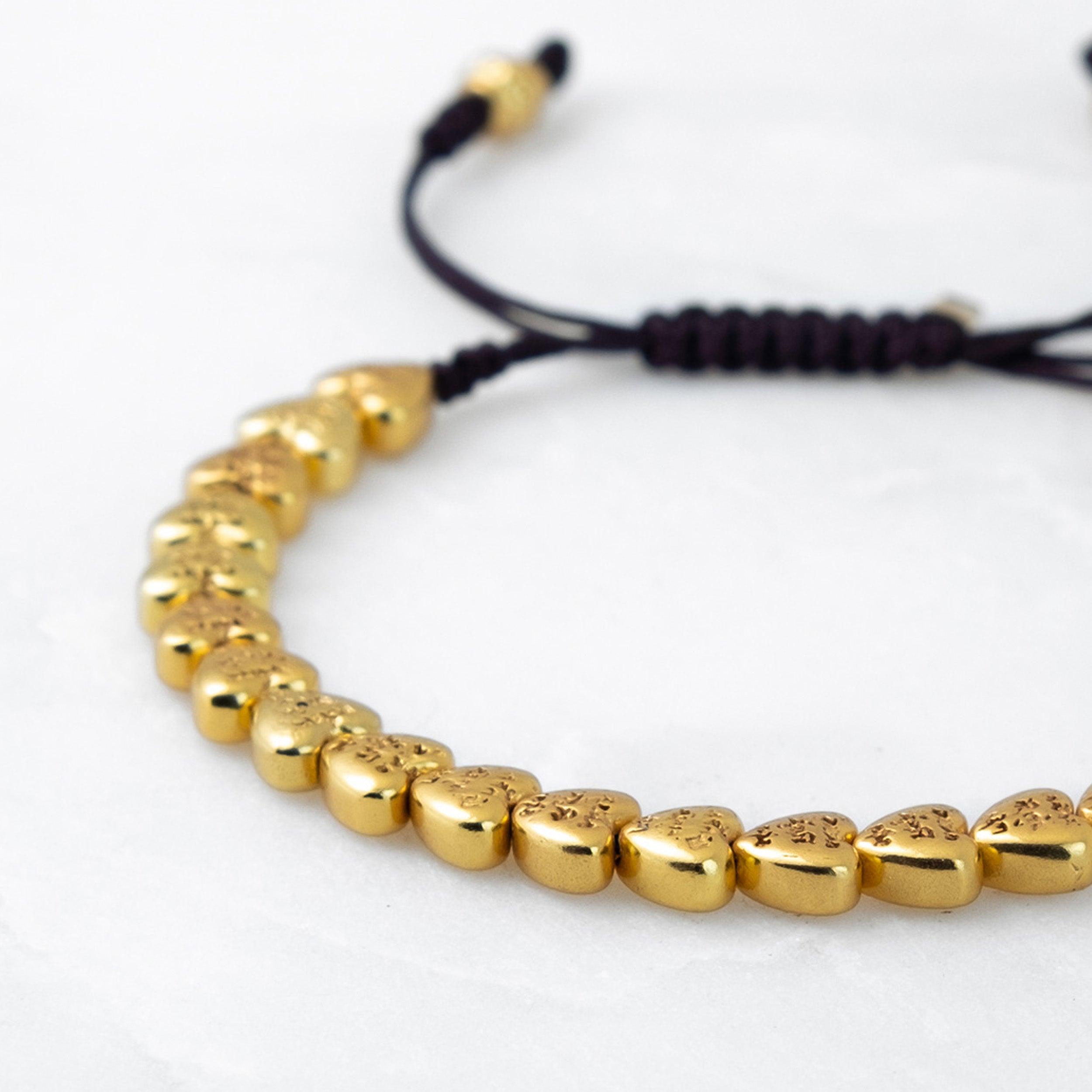 Bracelet ESSENTIEL - Dzewa doré - Roseparo Bijoux