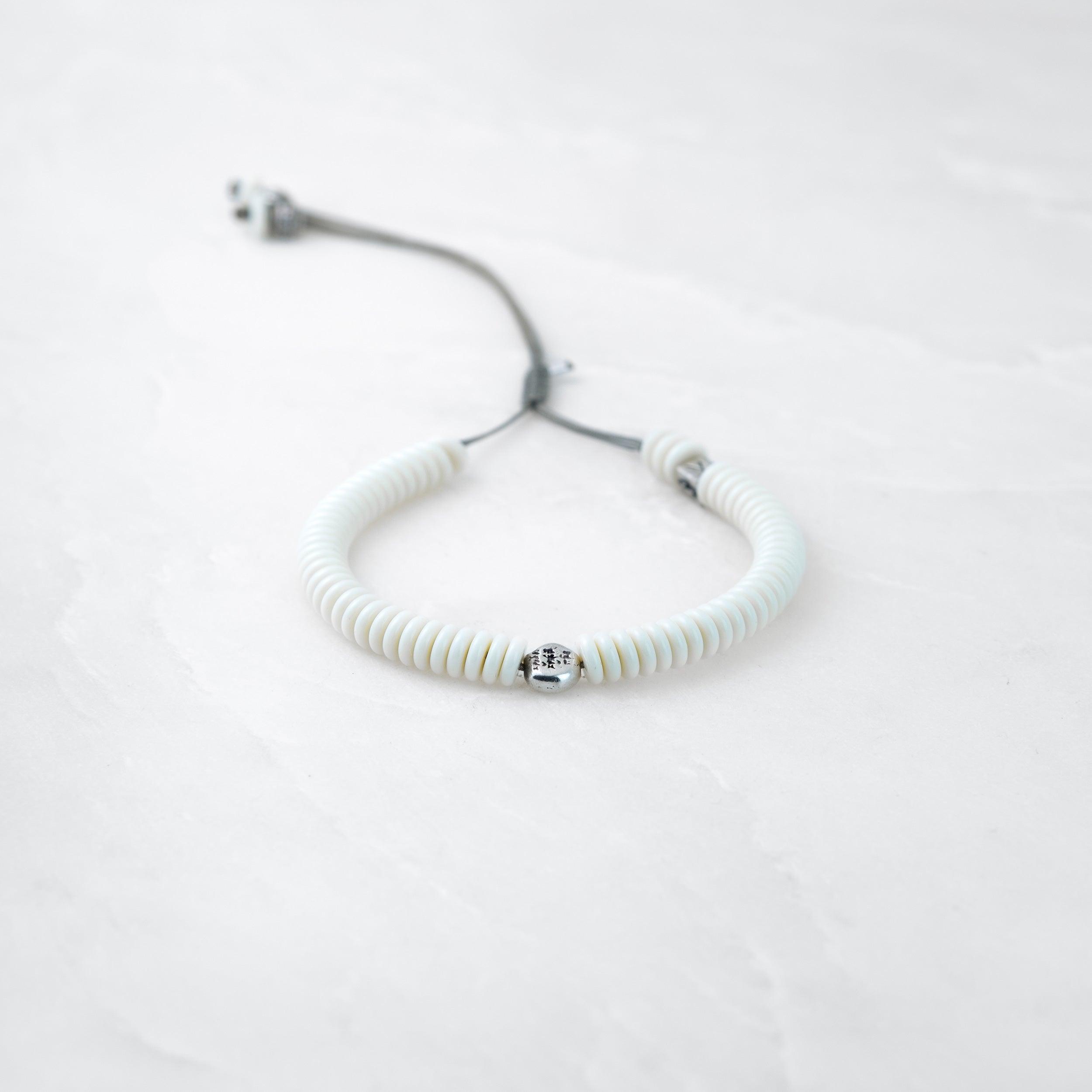 Bracelet MOSO - Résine - argenté - Roseparo Bijoux