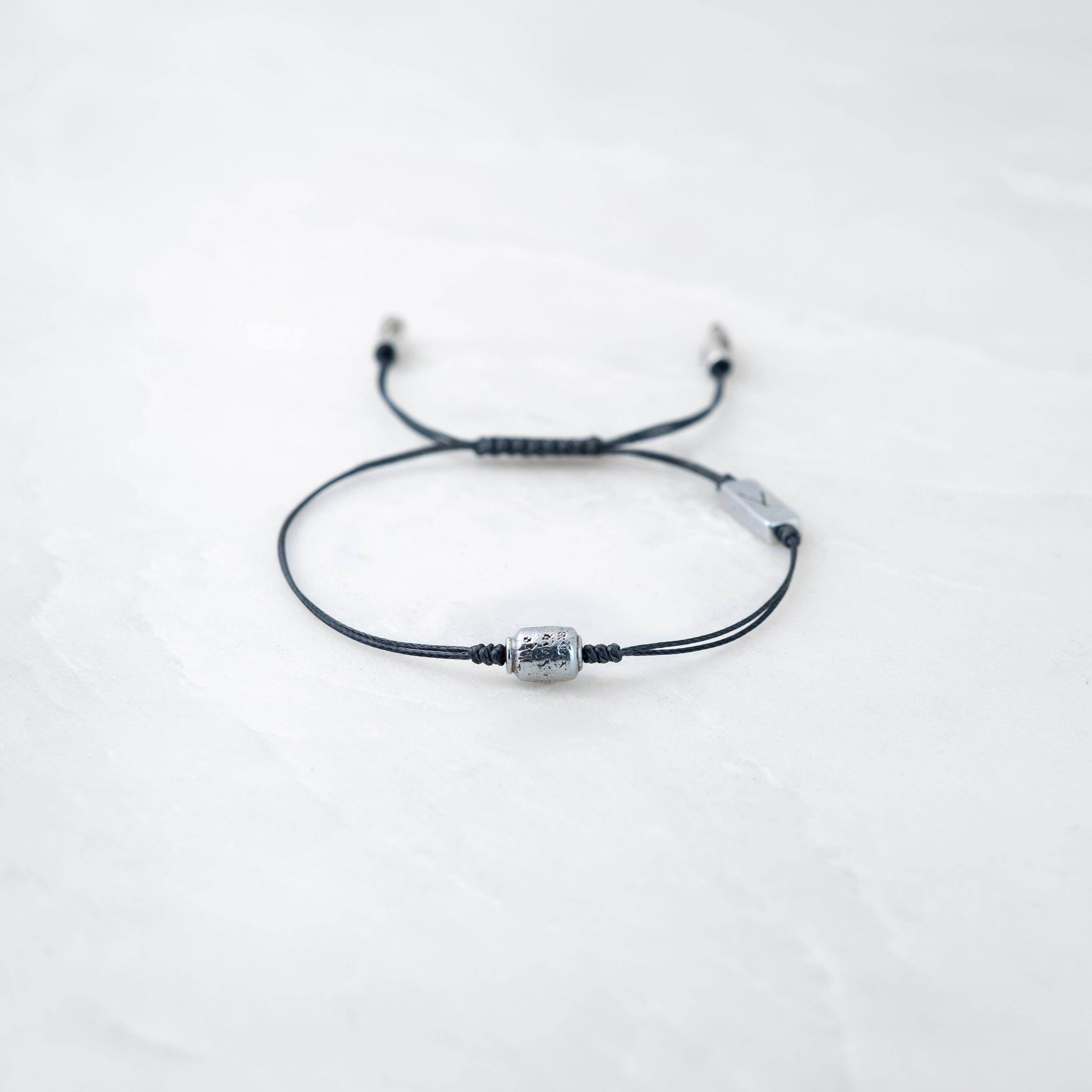 Bracelet CHANCE SIGNATURE - Manikorlo argenté - Roseparo Bijoux