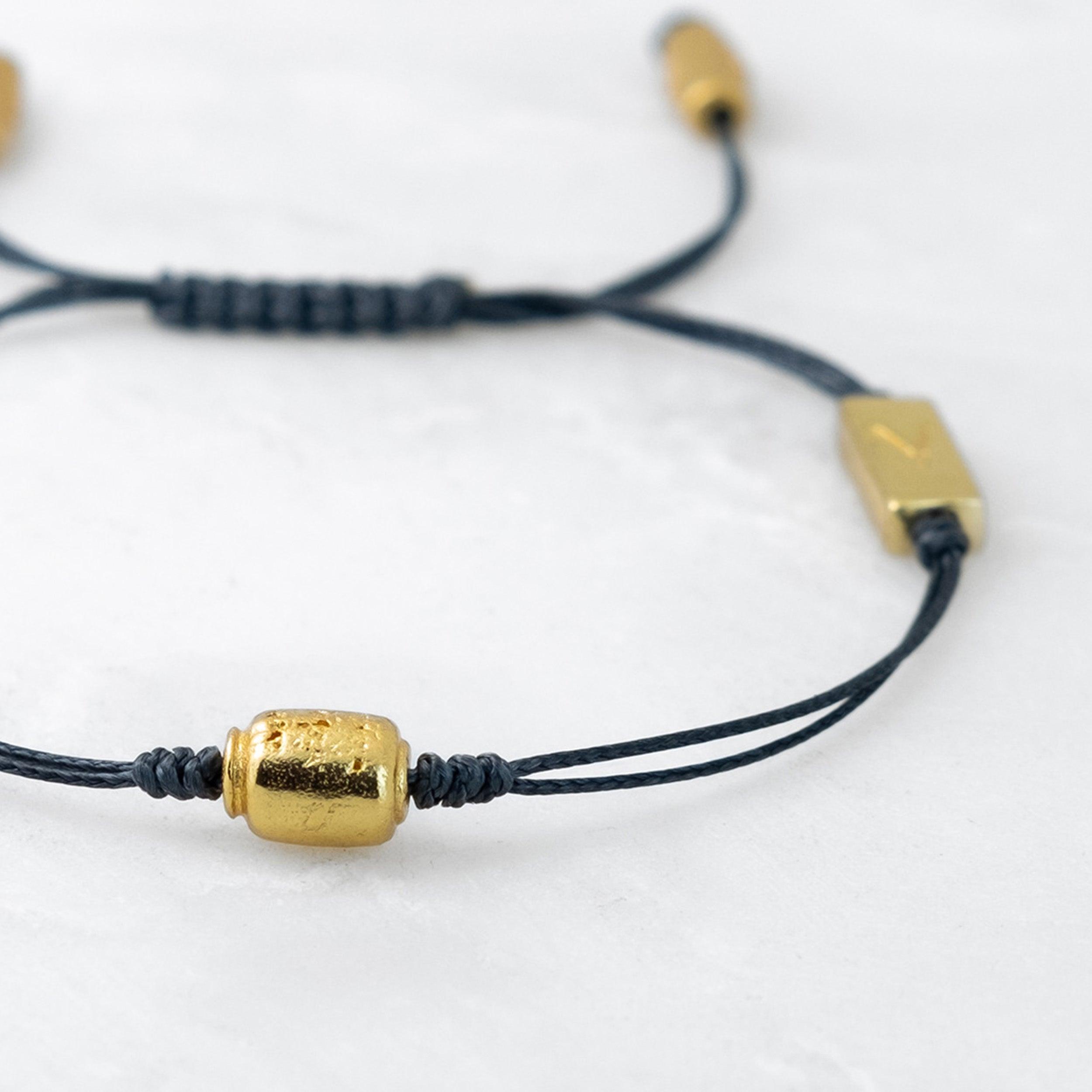 Bracelet CHANCE SIGNATURE - Manikorlo doré - Roseparo Bijoux