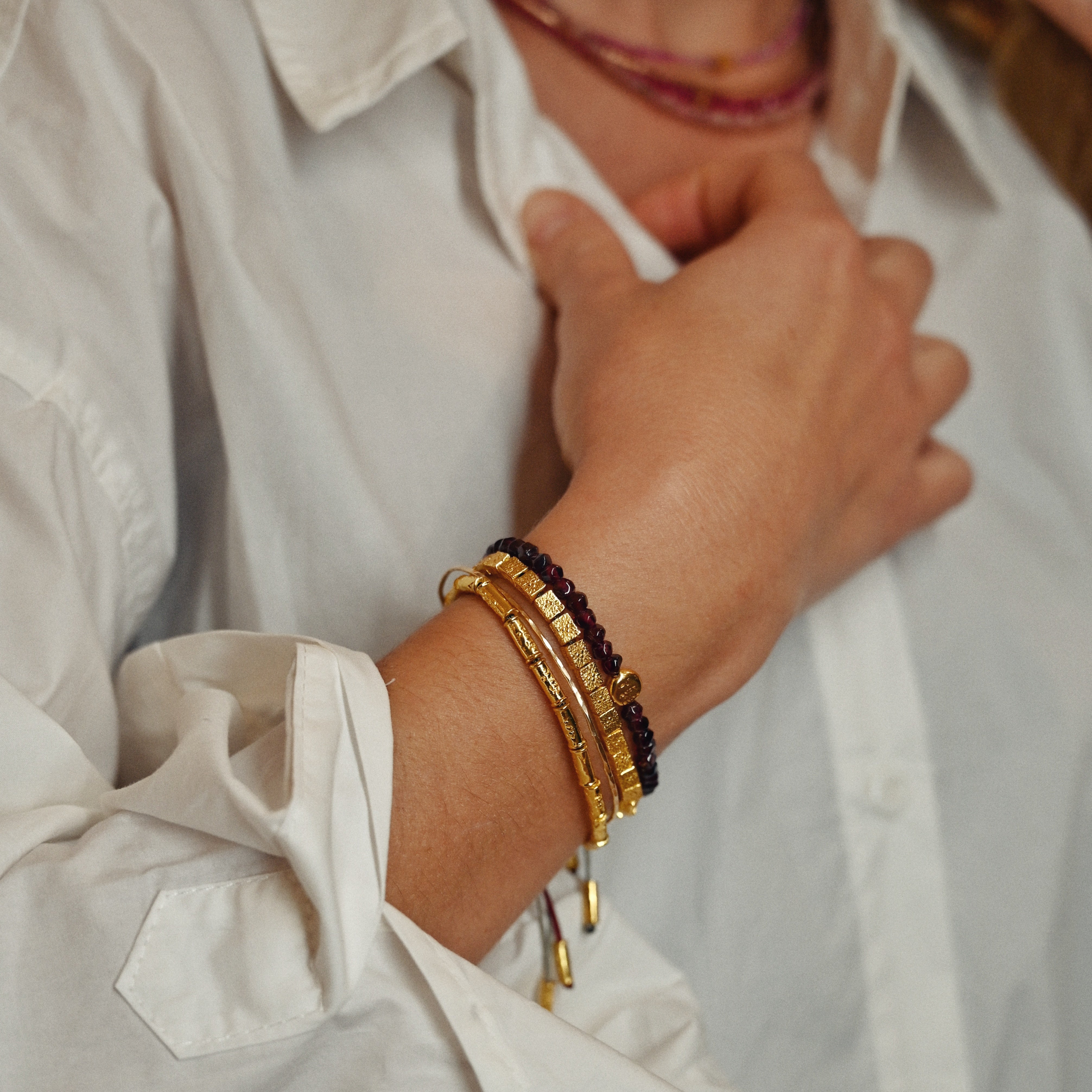 Bracelet ESSENTIEL - Bodhi doré