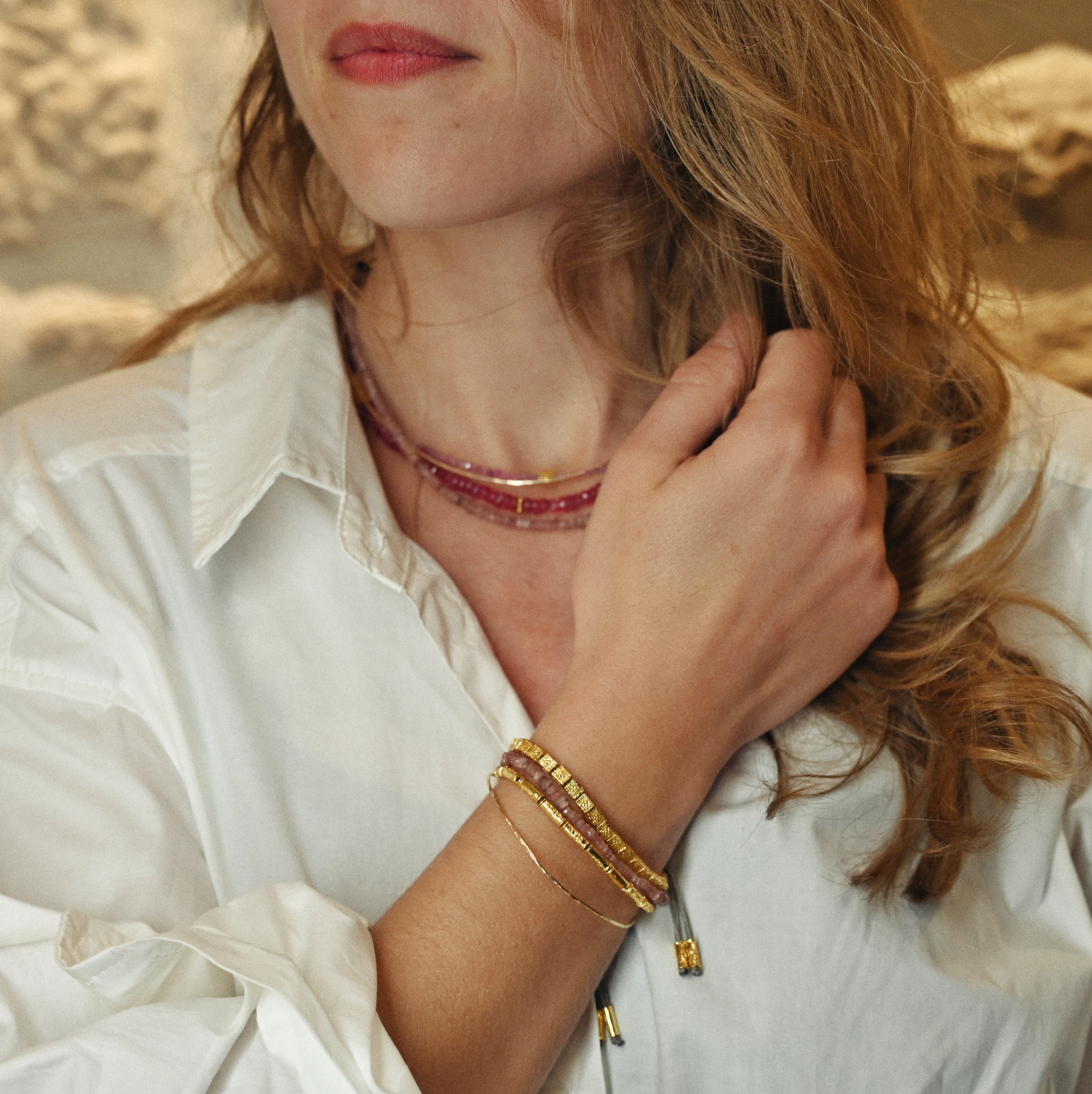 ESSENTIAL bracelet - Golden Jangbu