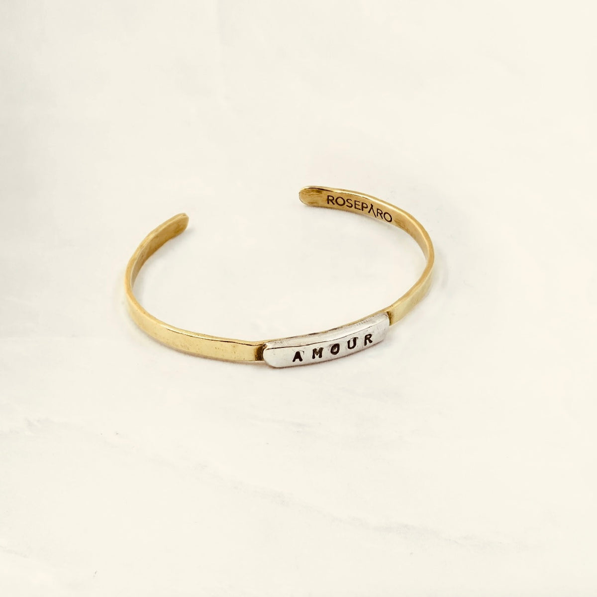 Jonc - ATELIER AMOUR, Laiton & Argent