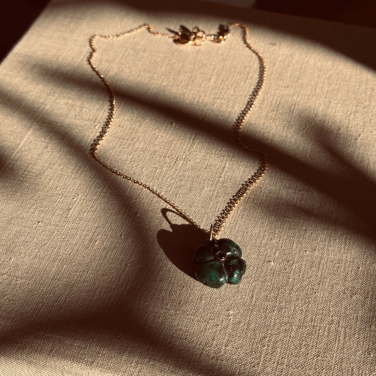 Collier -Trèfle précieux